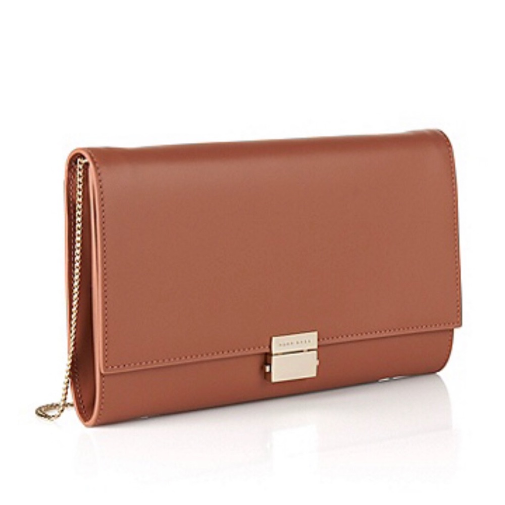 BOSS Hugo Boss Munich Mini Leather Clutch